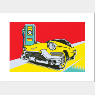 The Vintage Car Posters and Art